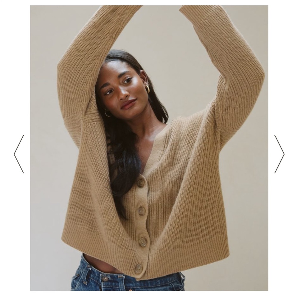 JENNI KAYNE
Cropped Cocoon Cardigan